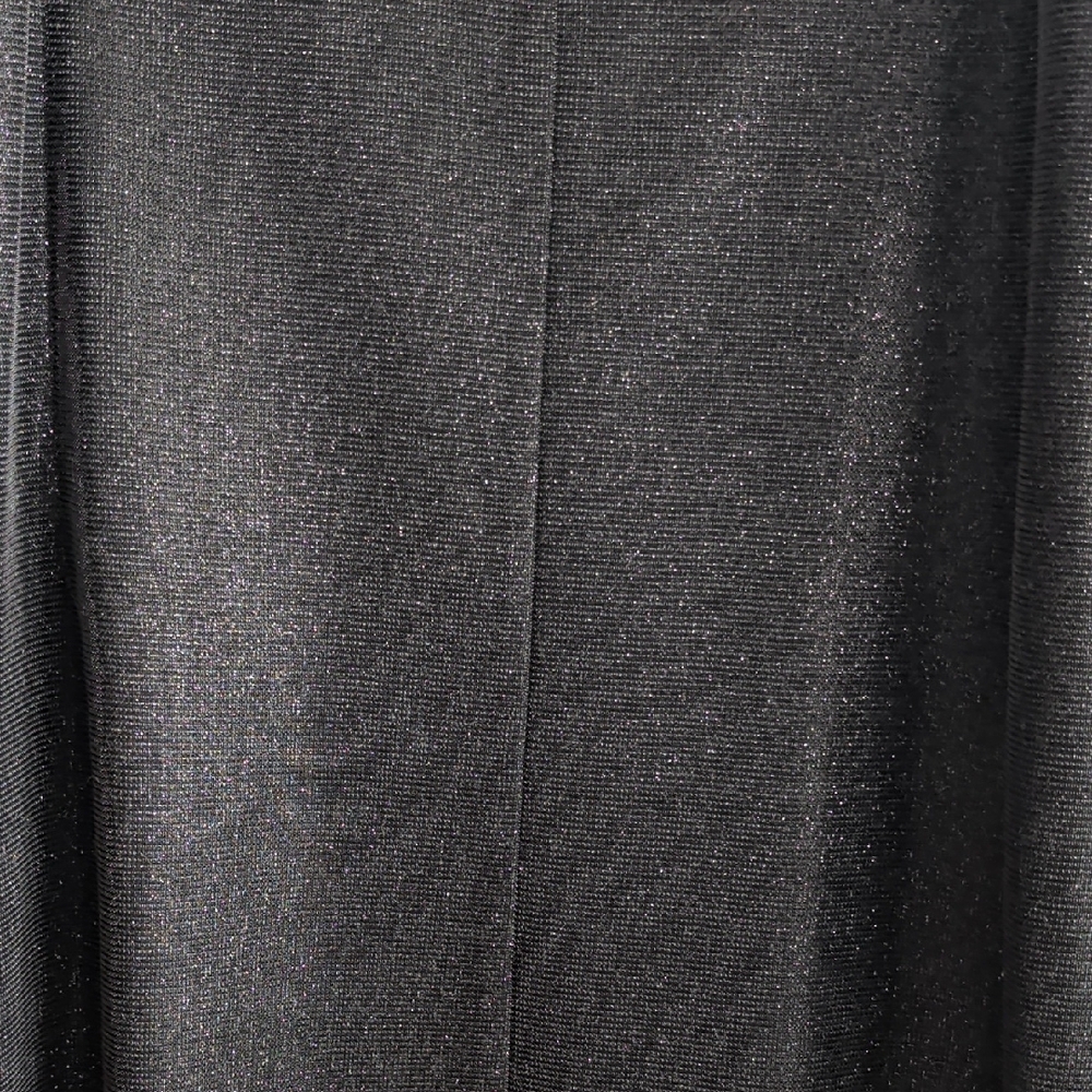 Black Mini Dress With Sparkle - Picture 4 of 5